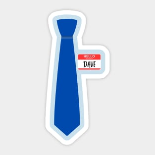 Lazy Jim Halpert Office Halloween Costume Sticker